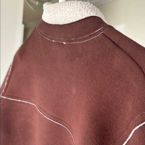 The North Face Brown sherpa Jacket M - Picture 6 of 6